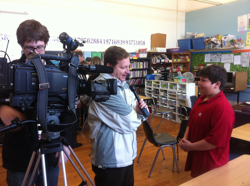 Nathan Being Interviewed Cablevision Reporter Jeff Henig i… Flickr