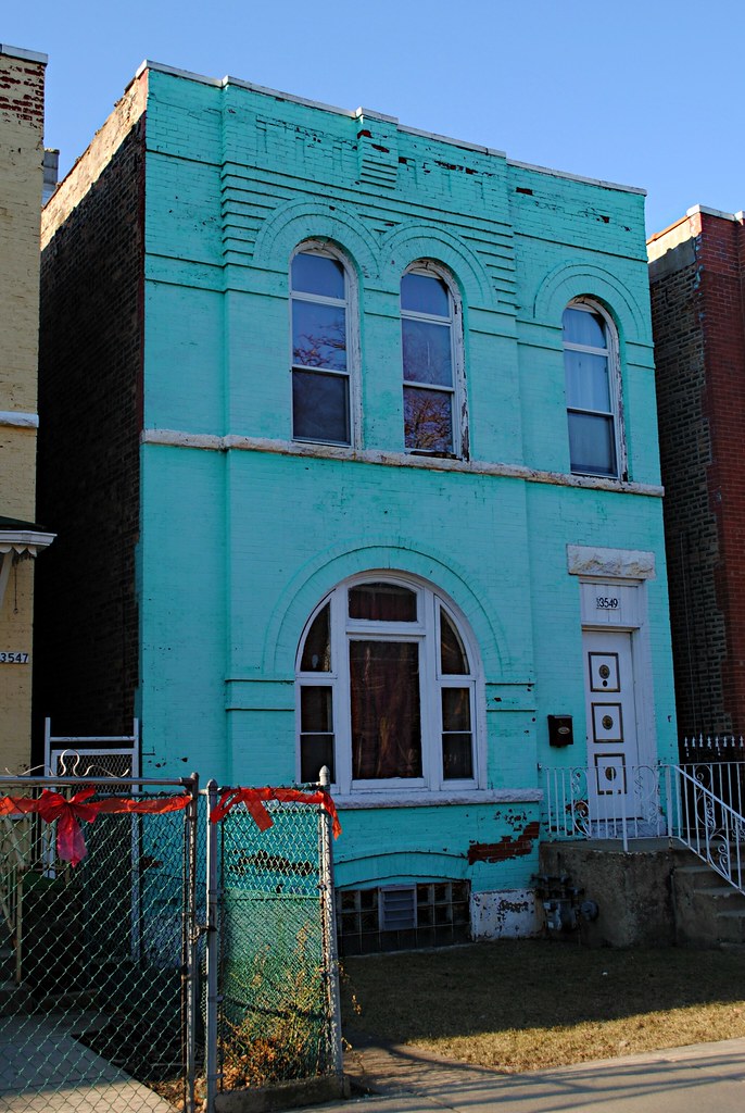 3549 West Le Moyne Street, Chicago Illinois Built 1894 Cragin