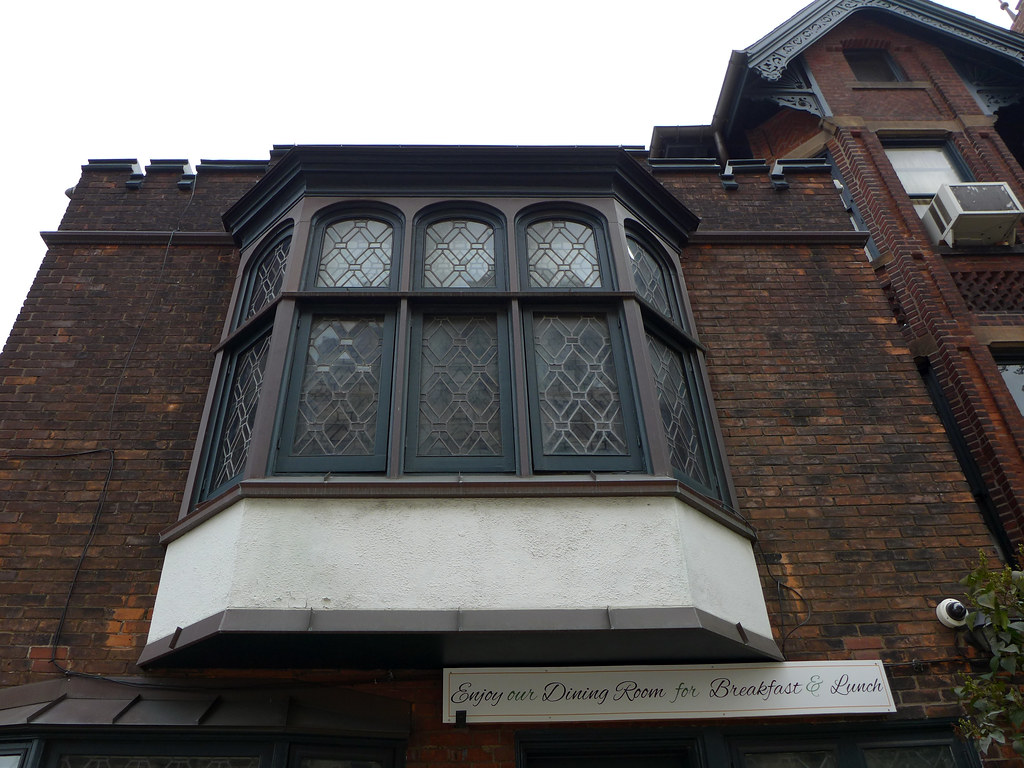 Leaded glass bay window Young St. Joe Flickr
