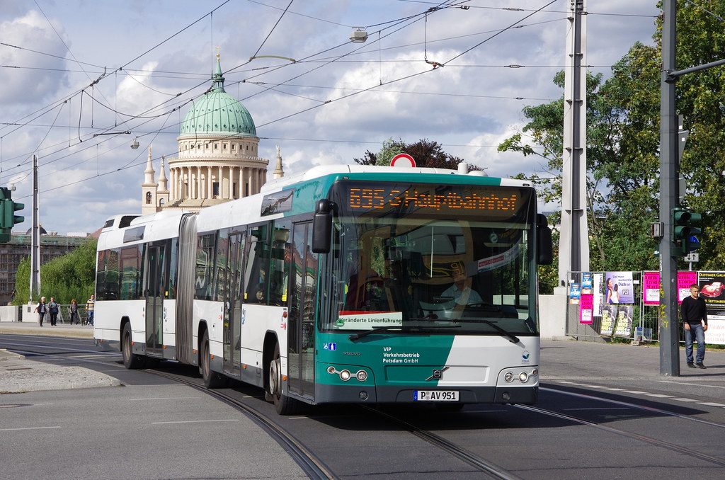 Buses in Potsdam, Germany Flickr