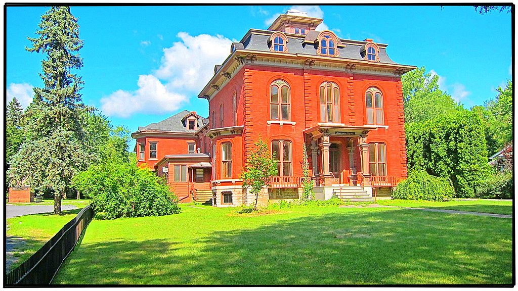 Johnson House Seneca Falls NY Historical Mansion Flickr