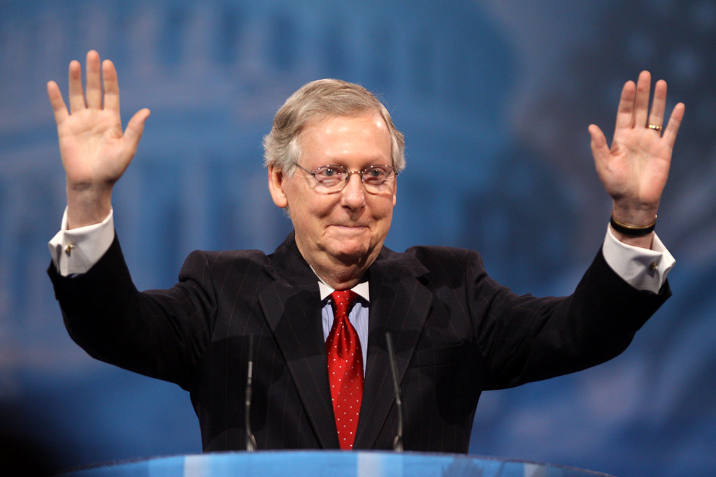 Mitch McConnell Senator Mitch McConnell of Kentucky speaki… Flickr