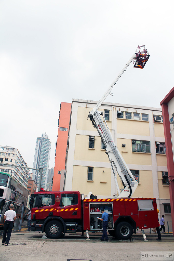 長臂猿 The "Gibbon" Fire Truck In Hong Kong, the aerial platf… Flickr