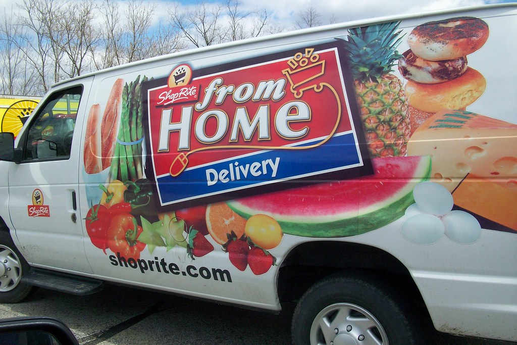 ShopRite delivery van Montegue, New Jersey 2013. Flickr