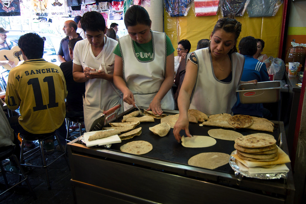 Quesadillas Mercado de Coyoacán, México D.F. 2013 M¡gue Flickr