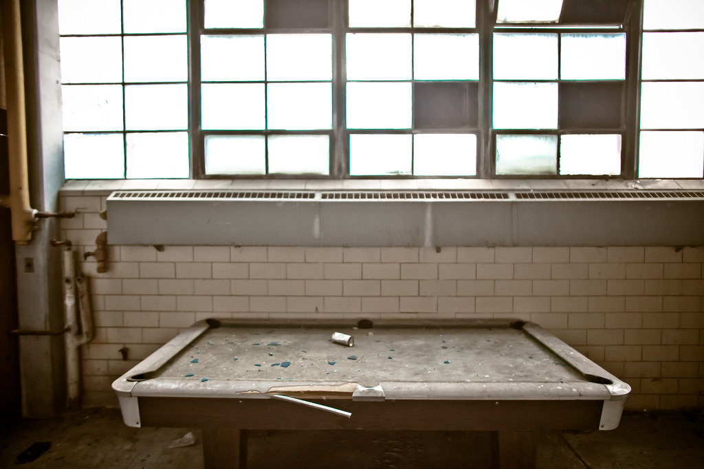 Pool Table in a Psych Hospital Thomas Hawk Flickr