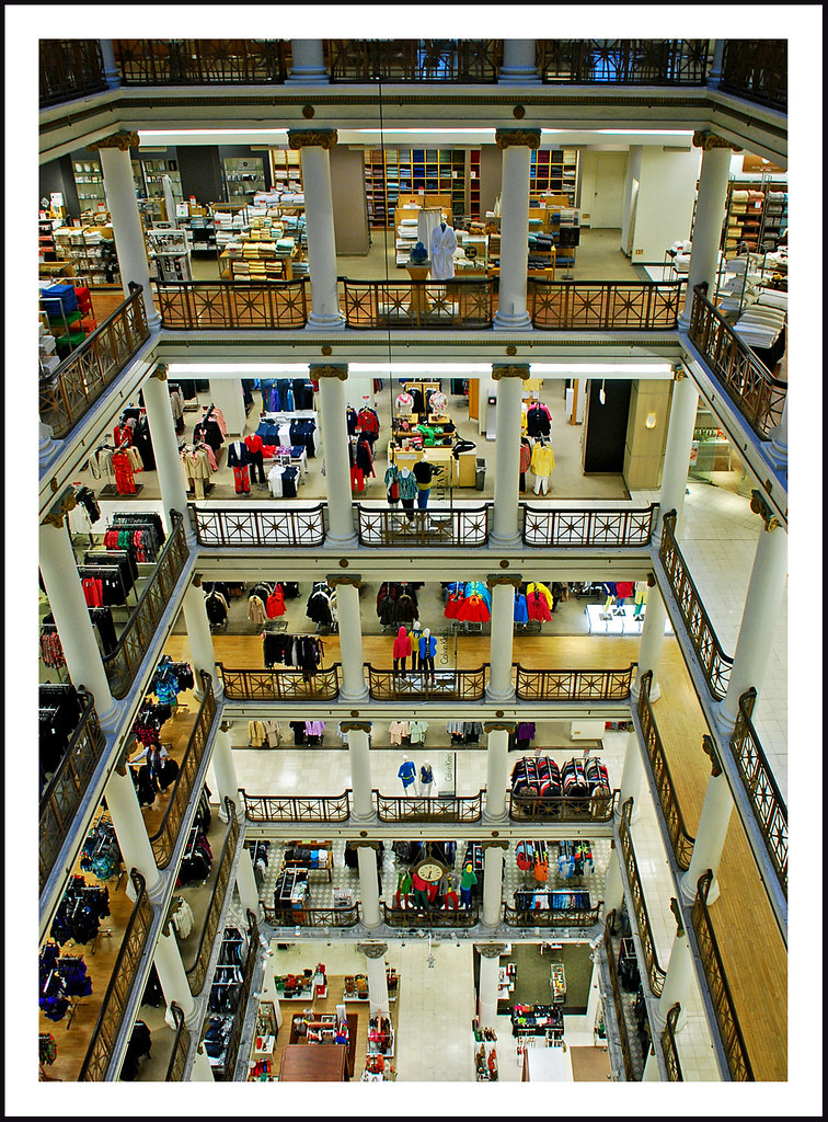 Macy's in Chicago from above Visit to Chicago on March 28,… Flickr