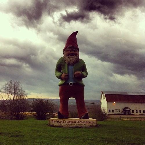 World's Largest Garden Gnome by prewarcinema bit.ly/15p3HU… Flickr