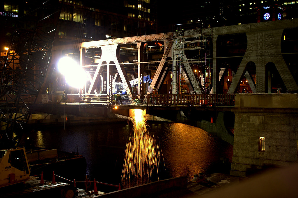Wells St. Bridge Reconstruction a photo on Flickriver