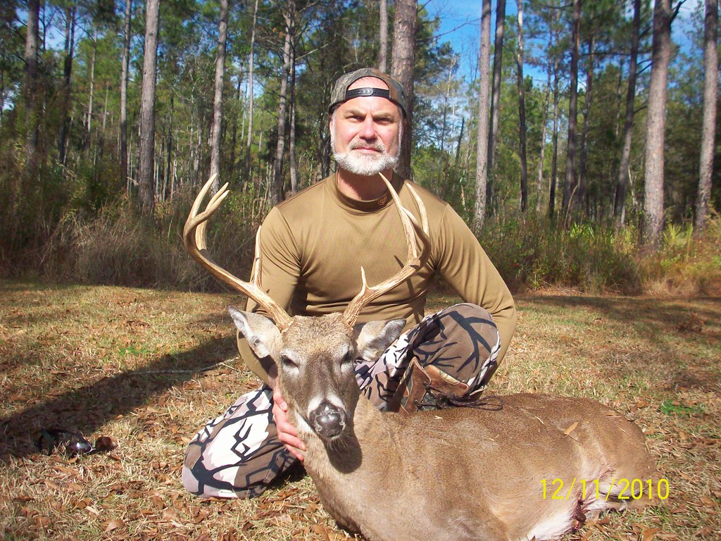 Deer hunter with a quality buck Numerous, varied hunting o… Flickr