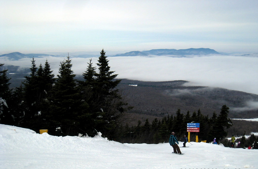 Stratton Mountain, VT Skiing on an usually warm January we… Flickr
