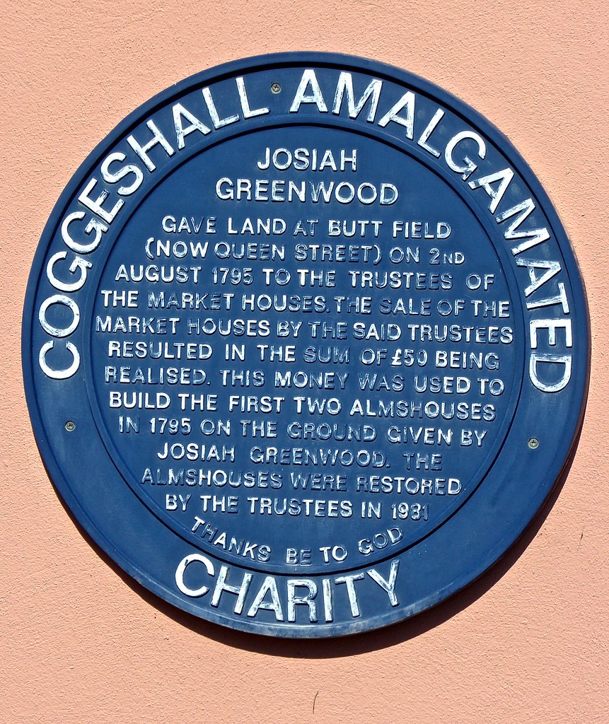 Coggeshall, Essex Blue Plaque Coggeshall Amalgamated Chari… Flickr