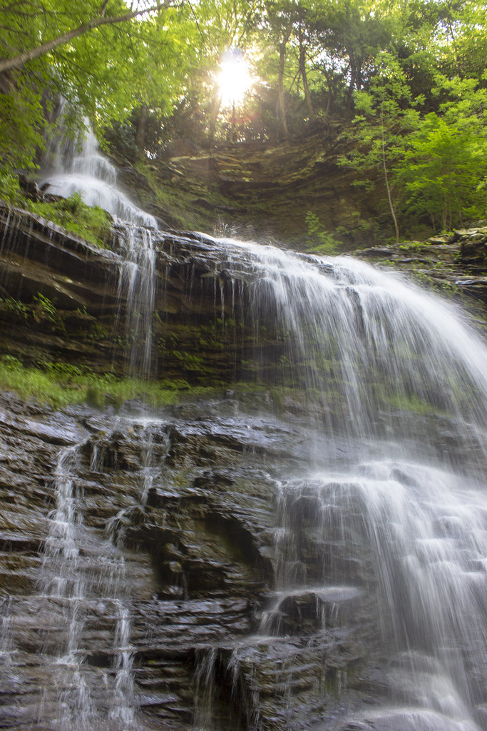 Cathedral Falls Gauley Bridge, WV Dennis Church Flickr