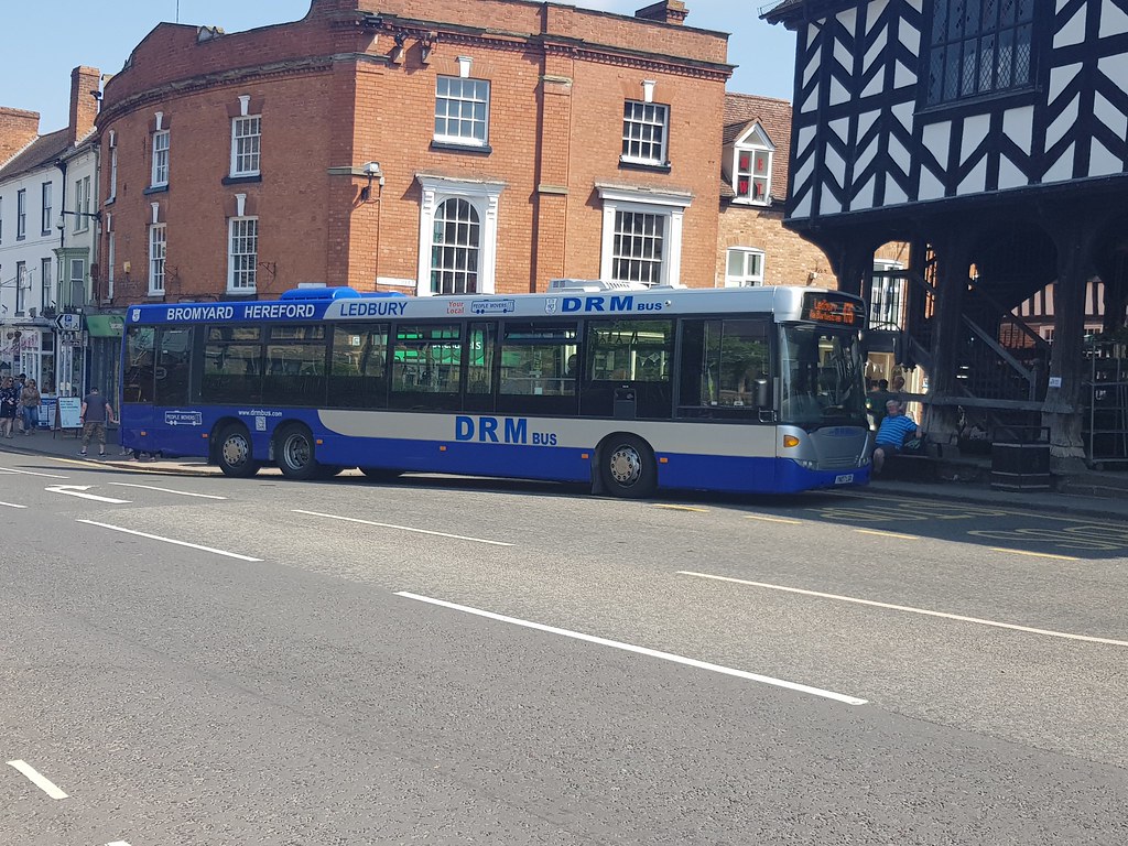DRM Bus DRM Bus of Bromyard Scania Omnilink YN07LDX seen … Flickr
