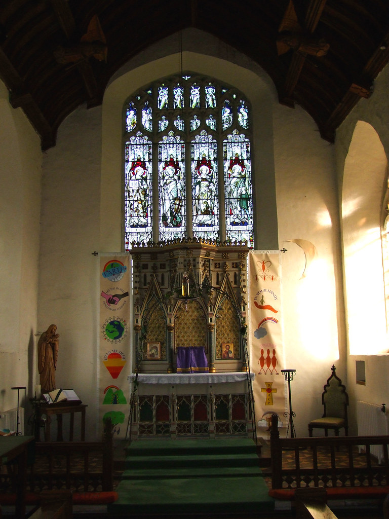 sanctuary St Mary, Capel St Mary, Suffolk Simon Knott Flickr