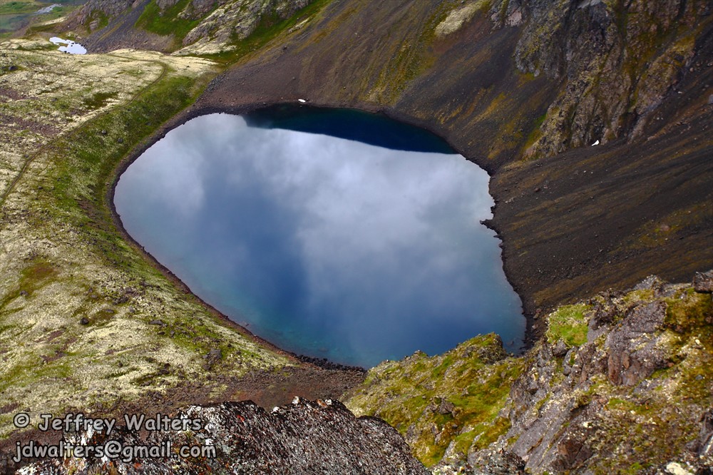 Black Lake viewed from the Ballfield. Chugach Mountains, A… Flickr
