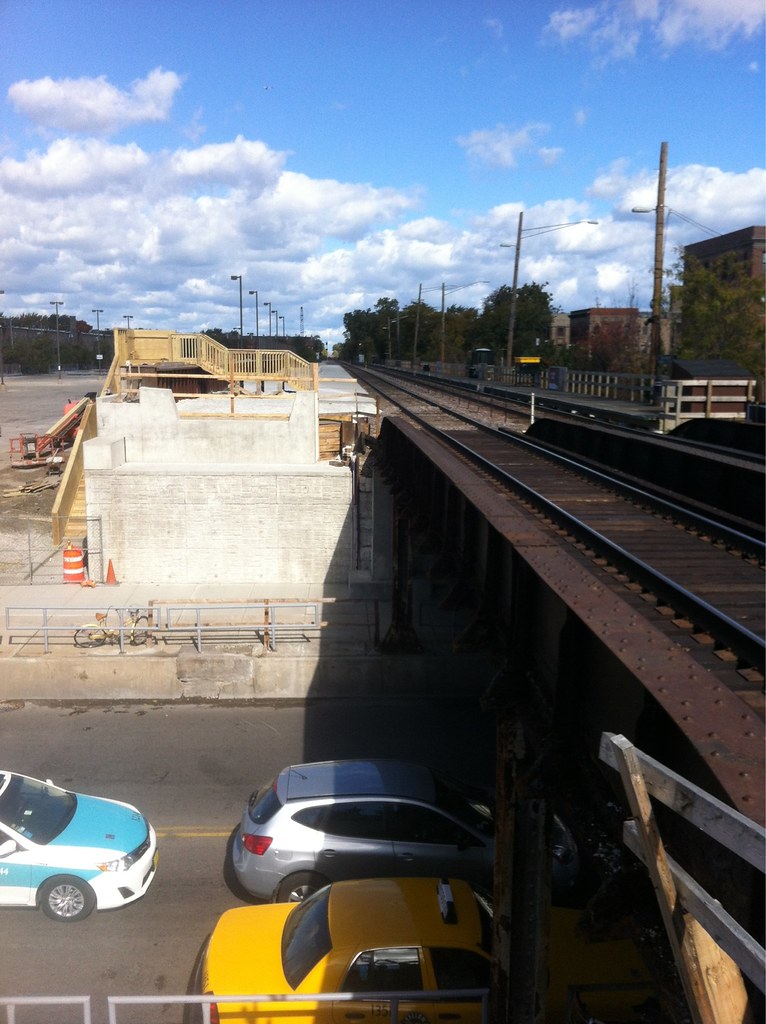 Ravenswood Metra Station Construction Brad Bice Flickr