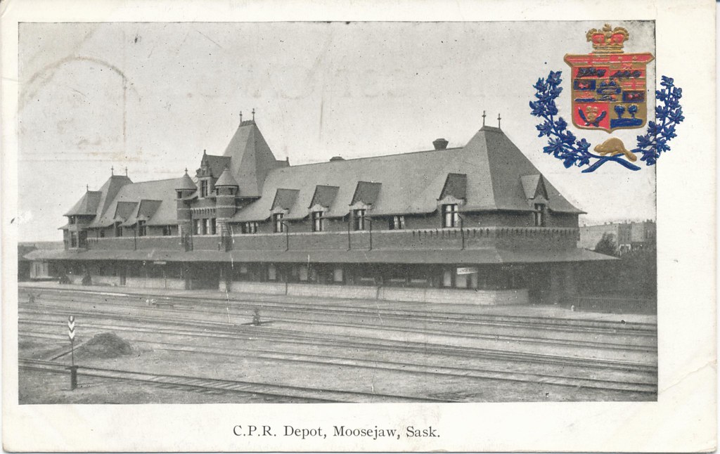 CPR DEPOT MOOSE JAW Moosejaw Flickr