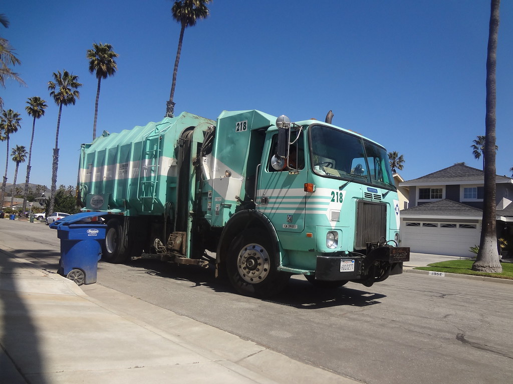 EJ Harrison White GMC Amrep Octo ASL Custom Grippers 100Burrtec100