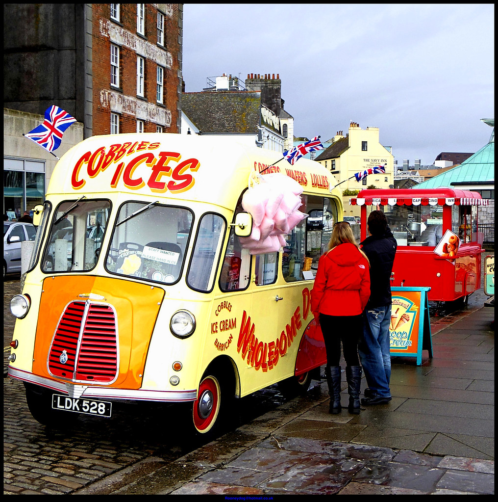 Ice Cream Plymouth Barbican Thirty seconds later, a hail… Flickr