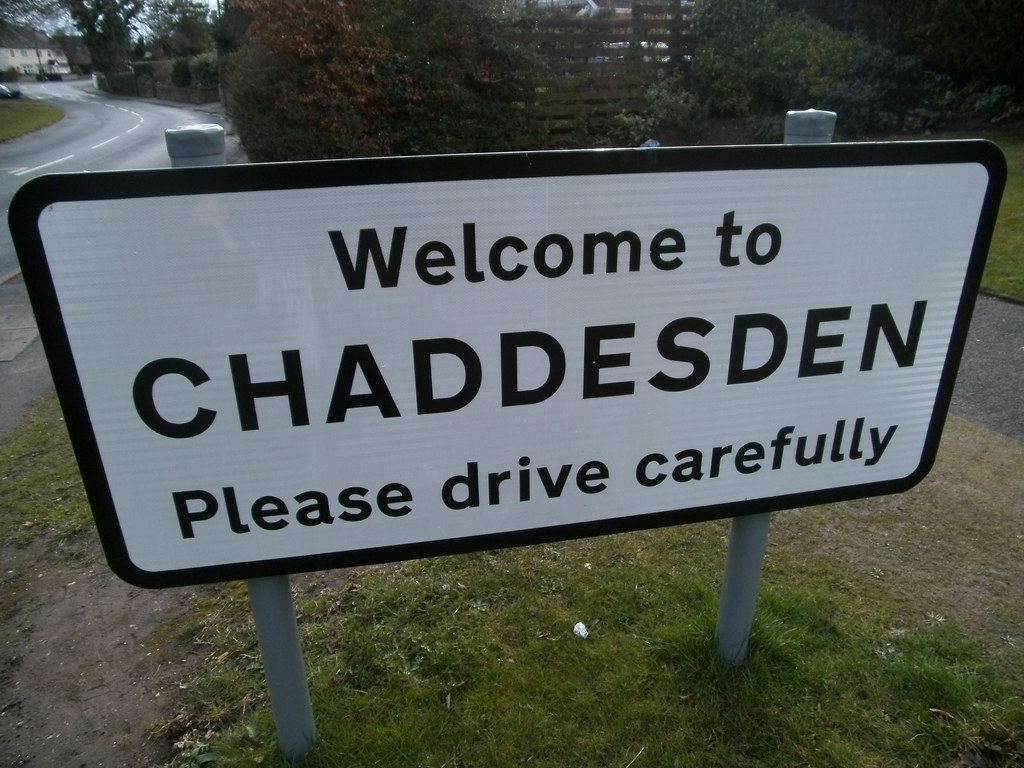 Chaddesden, Derby Signpost on Morley Road for the suburb o… Flickr