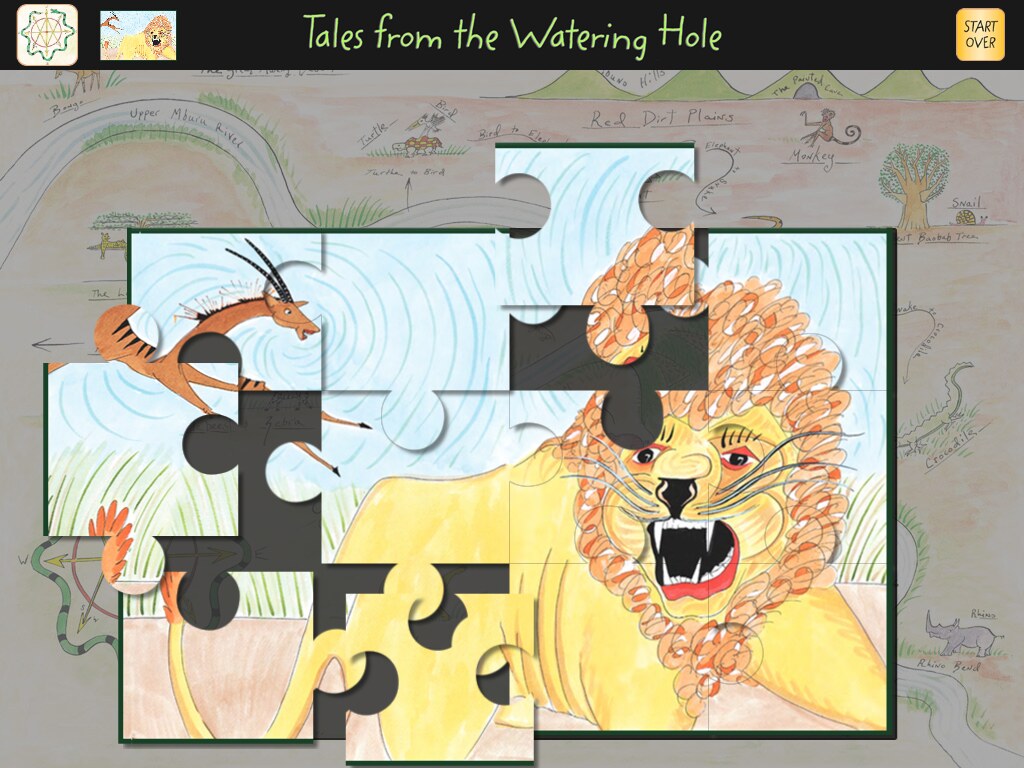 Tales from the Watering Hole puzzle screenshot Flickr