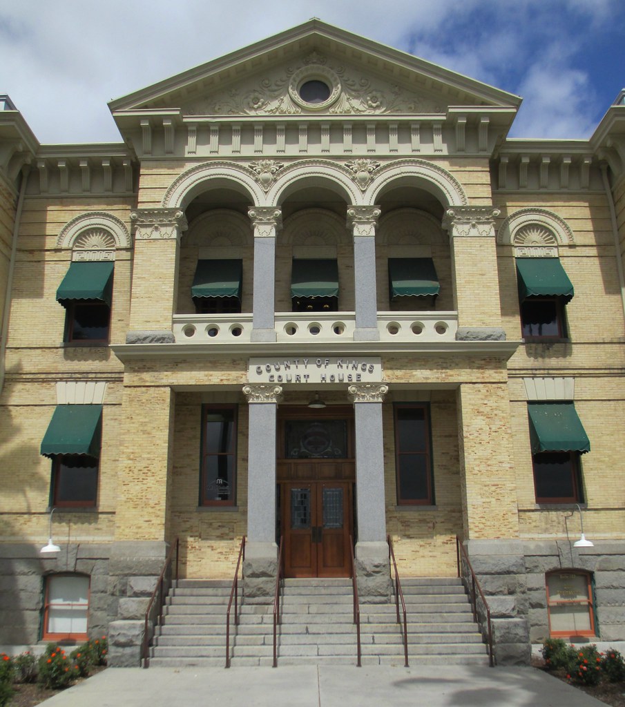 Old Kings County Courthouse Detail (Hanford, California) Flickr