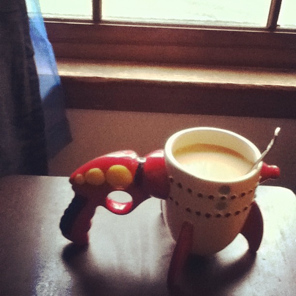 I own a pretty badass coffee mug if I do say so myself. c… Flickr