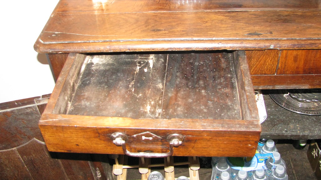 Mold On Antique Wood Furniture Wood Furniture Damaged by Mold Antique desk with mold befo&hellip; Flickr