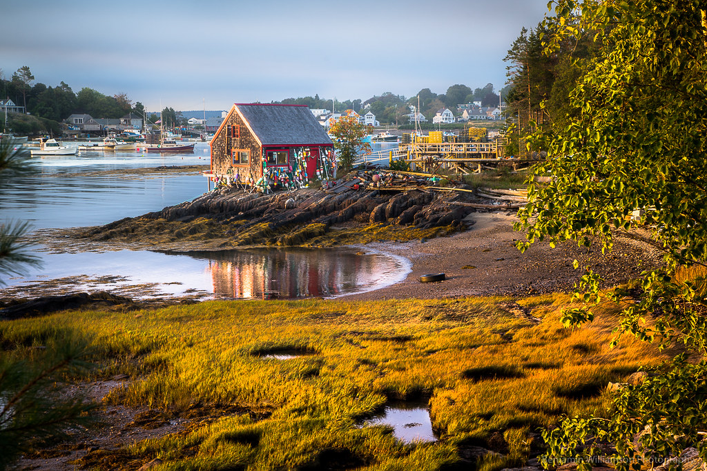 Mackerel Cove Shack This old fishing shack on the "Nubble"… Flickr