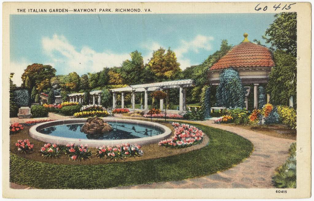 The Italian Garden Maymont Park, Richmond, VA. File nam… Flickr