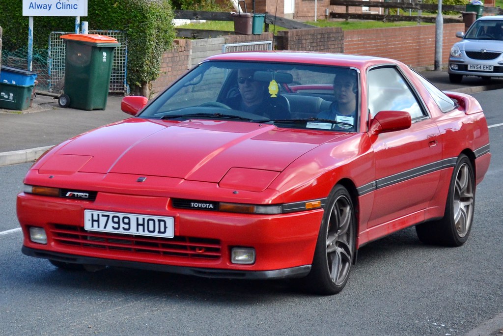 1990 Toyota Supra Turbo Seen in Alway, Newport. Flickr