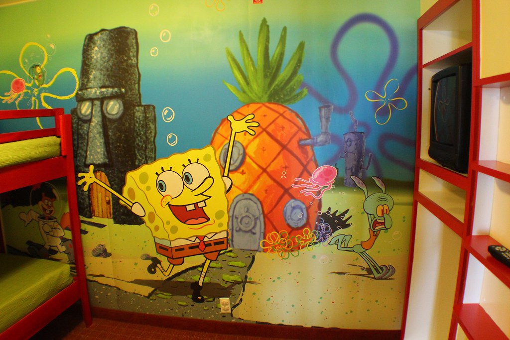 Nick Hotel SpongeBob Family Suite Inside the Magic Flickr