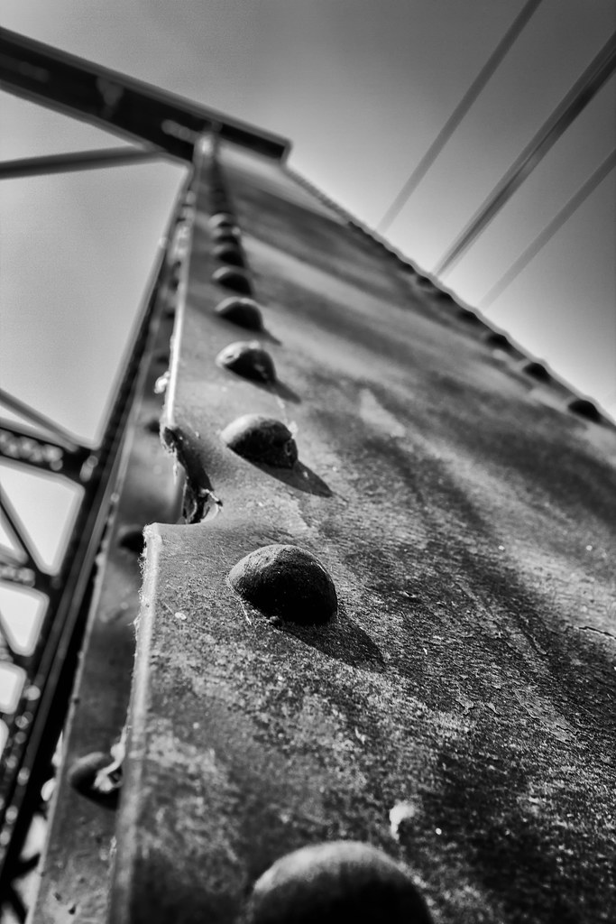 Rivet Factory Head Steel Bridge Detail A rivet is a perma… Flickr