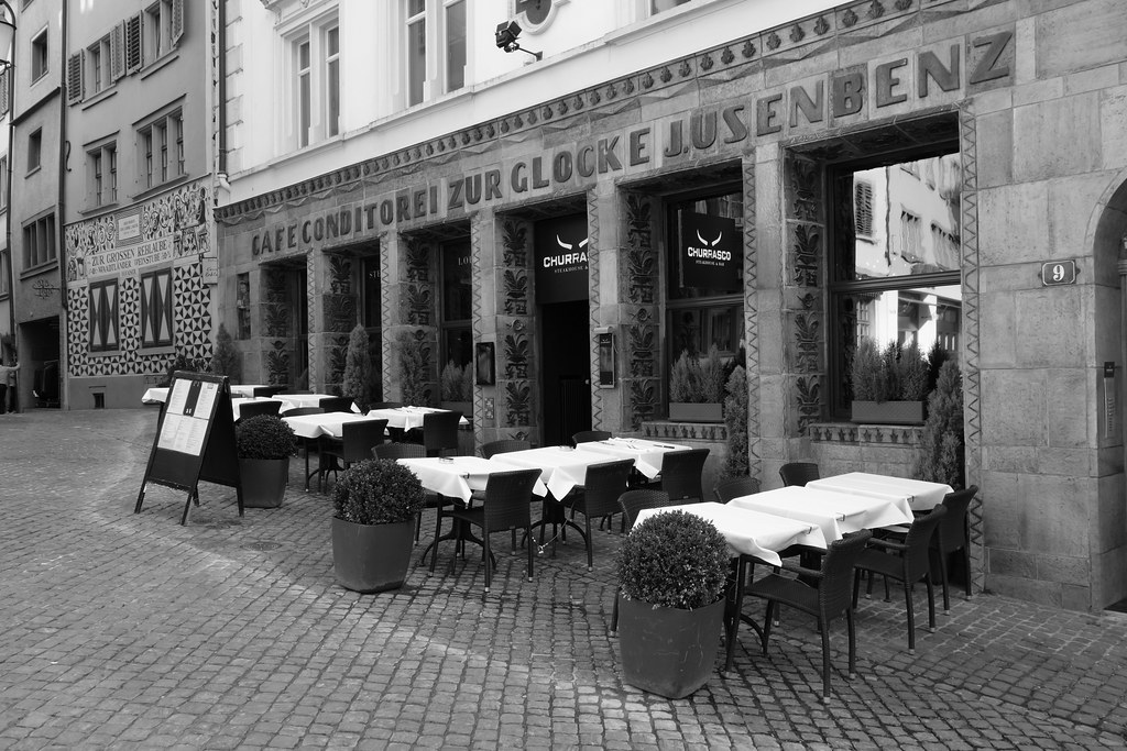 ZURICH, SWITZERLAND Old town restaurant between meal servi… Flickr