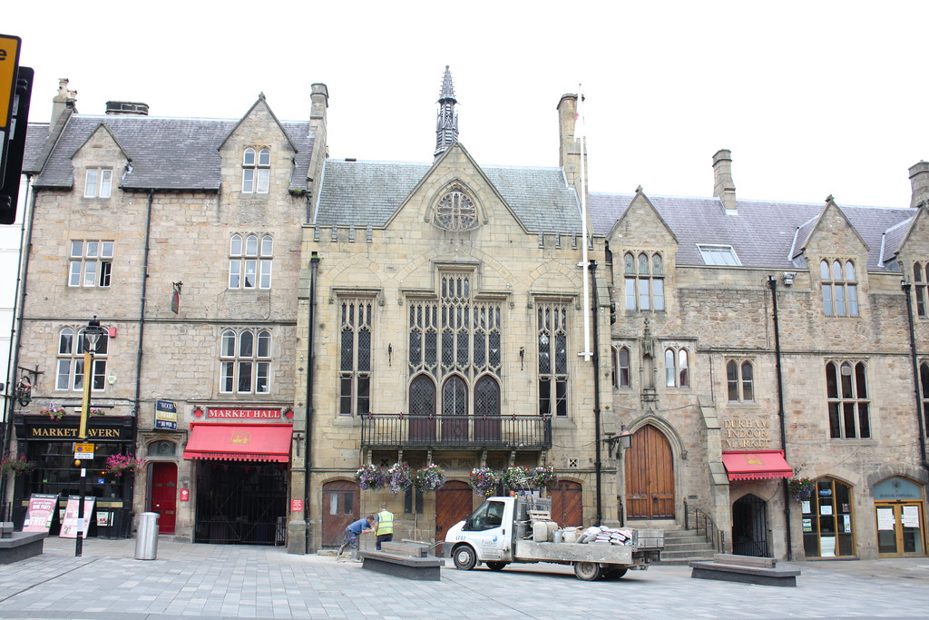 IMG_1297 Durham town hall and market hall, market place, D… Flickr