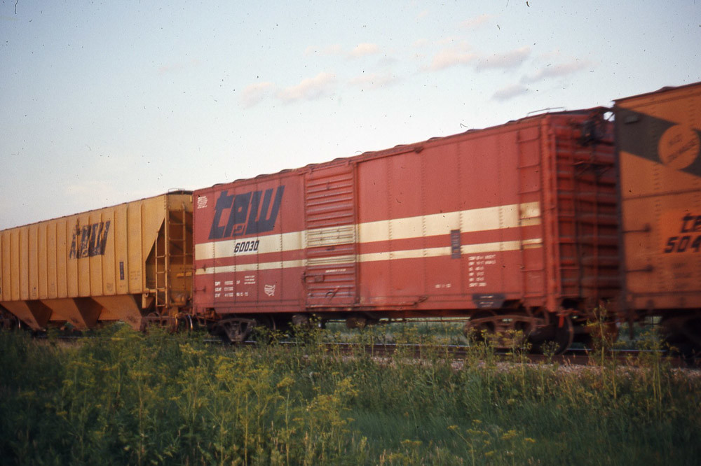 TP&W box car June 1975 Keokuk, IA Larry Irvin Flickr