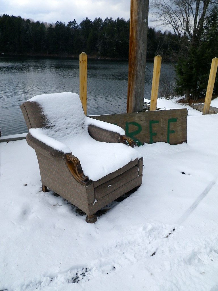 Chair Woodbury Lake, Vermont. wilson hughes Flickr