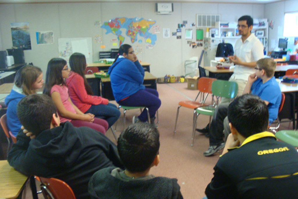 ODOT engineer in Nyssa school ODOT Construction Project Ma… Flickr