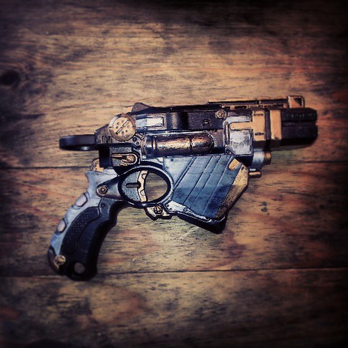Steampunked Fairy Gun for our production of Midsummer Nigh… Flickr