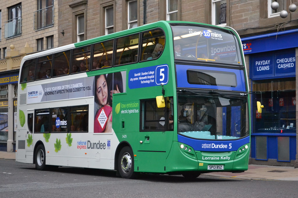 National Express Dundee 5429 SP13BSZ Seen in Dundee 26th S… Flickr