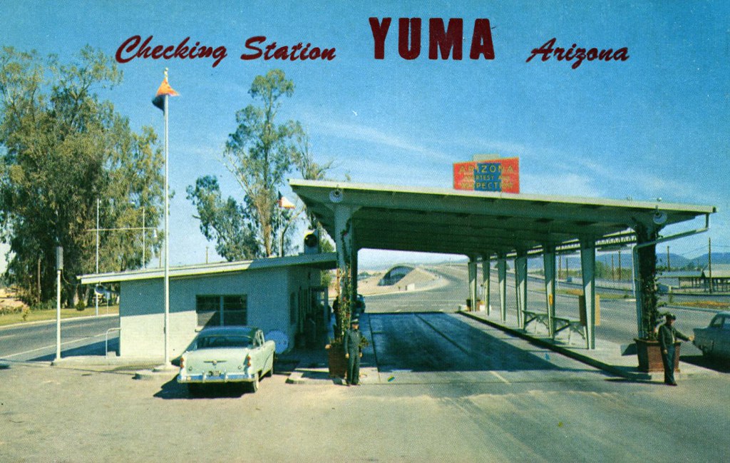 Arizona Checking Station Yuma AZ a photo on Flickriver