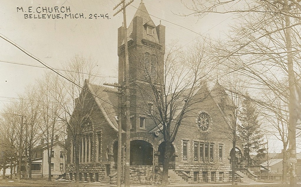 Bellevue Michigan Methodist Church Rod Case Flickr
