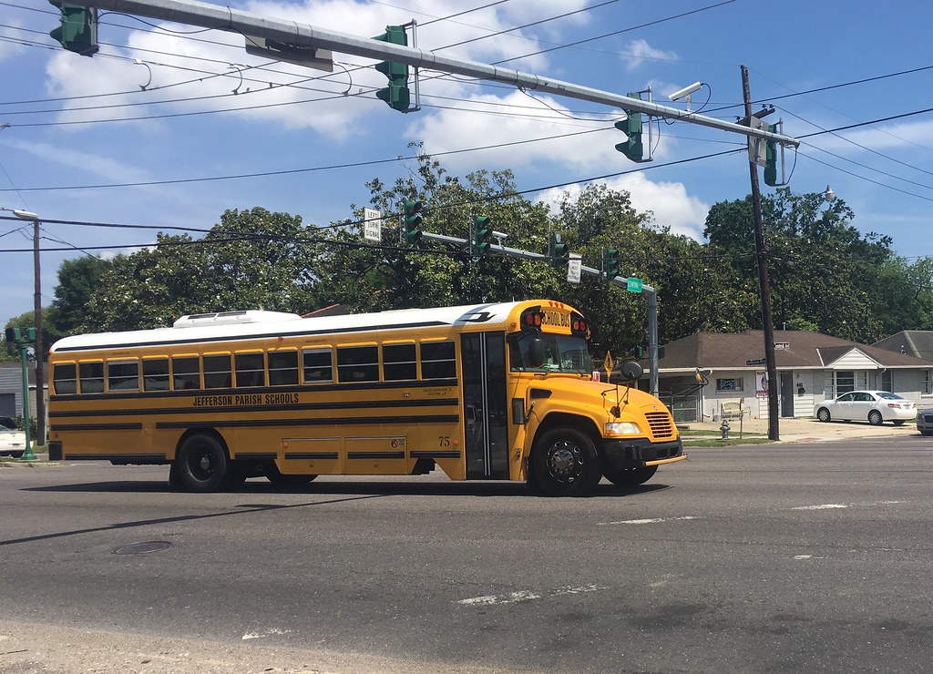 Jefferson Parish Public Schools (Bus 75) andre schexnayder Flickr