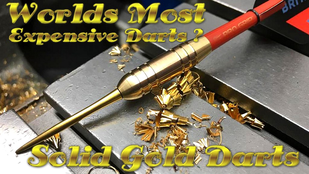 Worlds most expensive darts a set of solid gold darts ? (1… Flickr