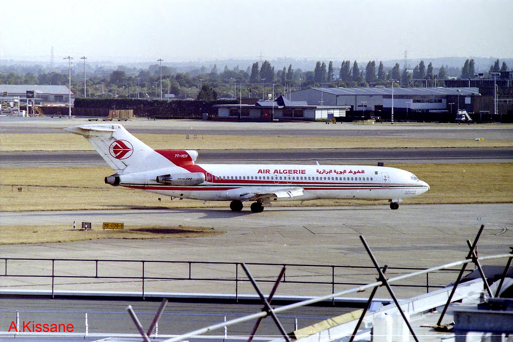 AIR ALGERIE B727 7TVEH London LHR 1995 Adrian kissane Flickr