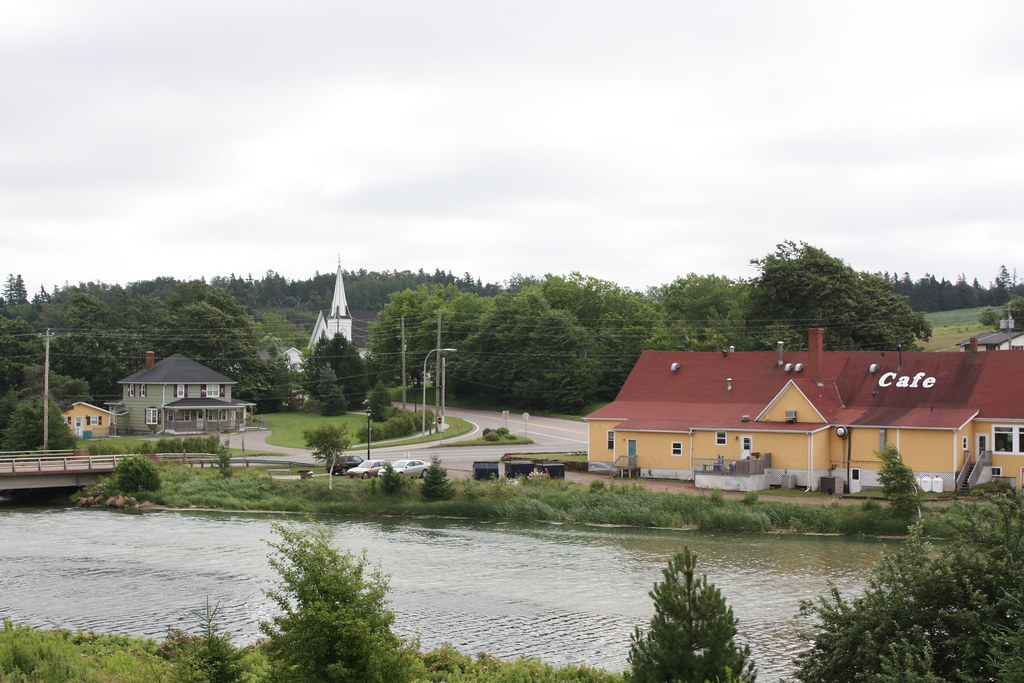 New Glasgow, PEI A view over the River Clyde (Hunter River… Flickr