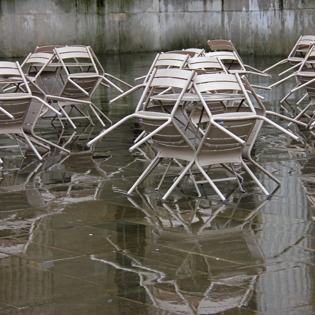 Wet Chairs Andrea Kennard Flickr
