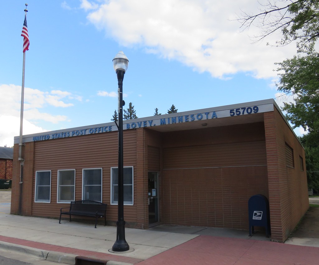 Post Office 55709 (Bovey, Minnesota) Bovey is a small iron… Flickr