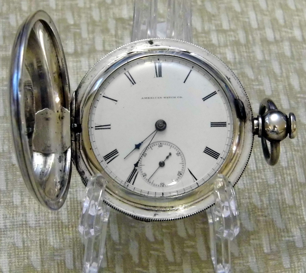 Vintage American Watch Company Pocket Watch, Hunting Case,… Flickr